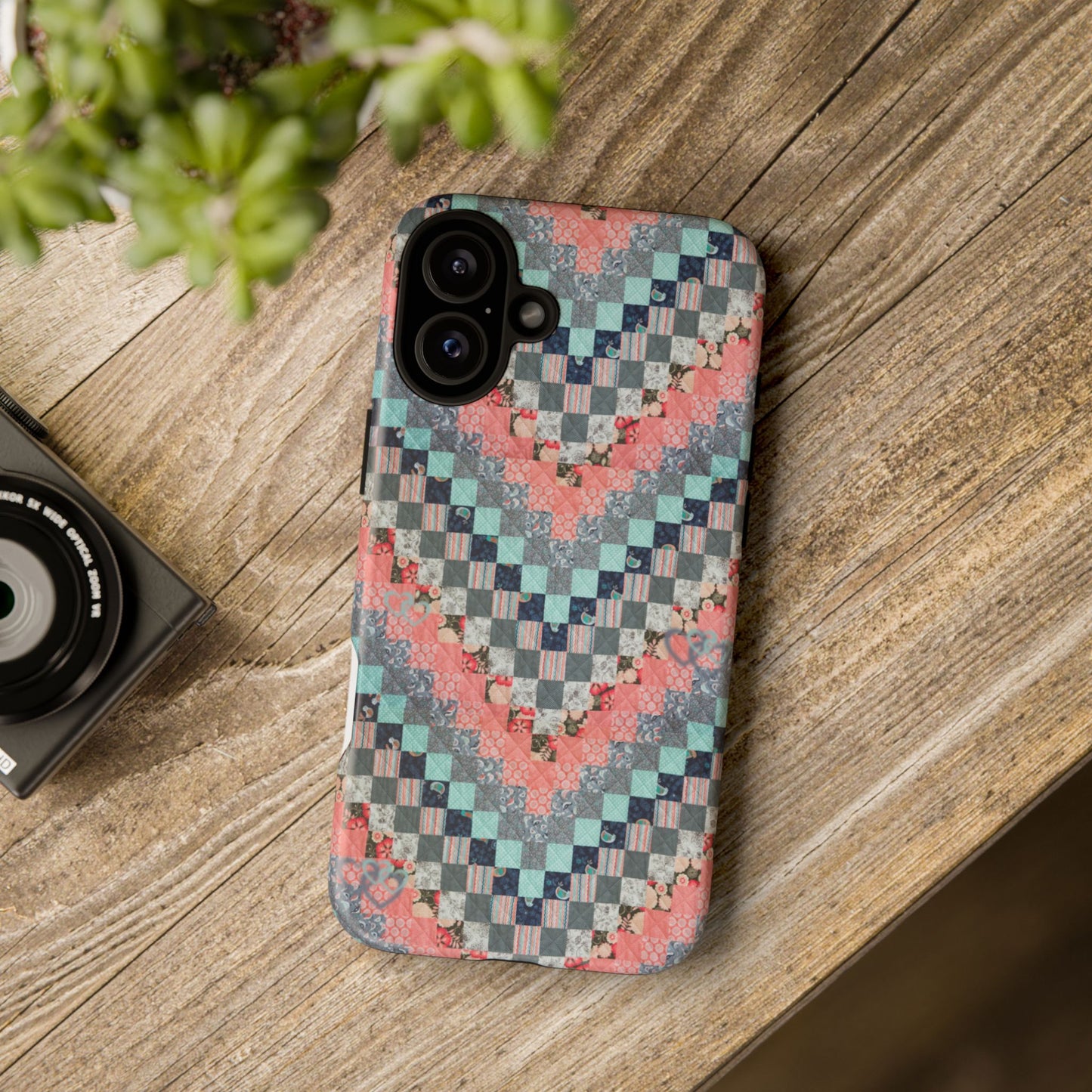 Phone Case - Quilt Pattern Tough Cases
