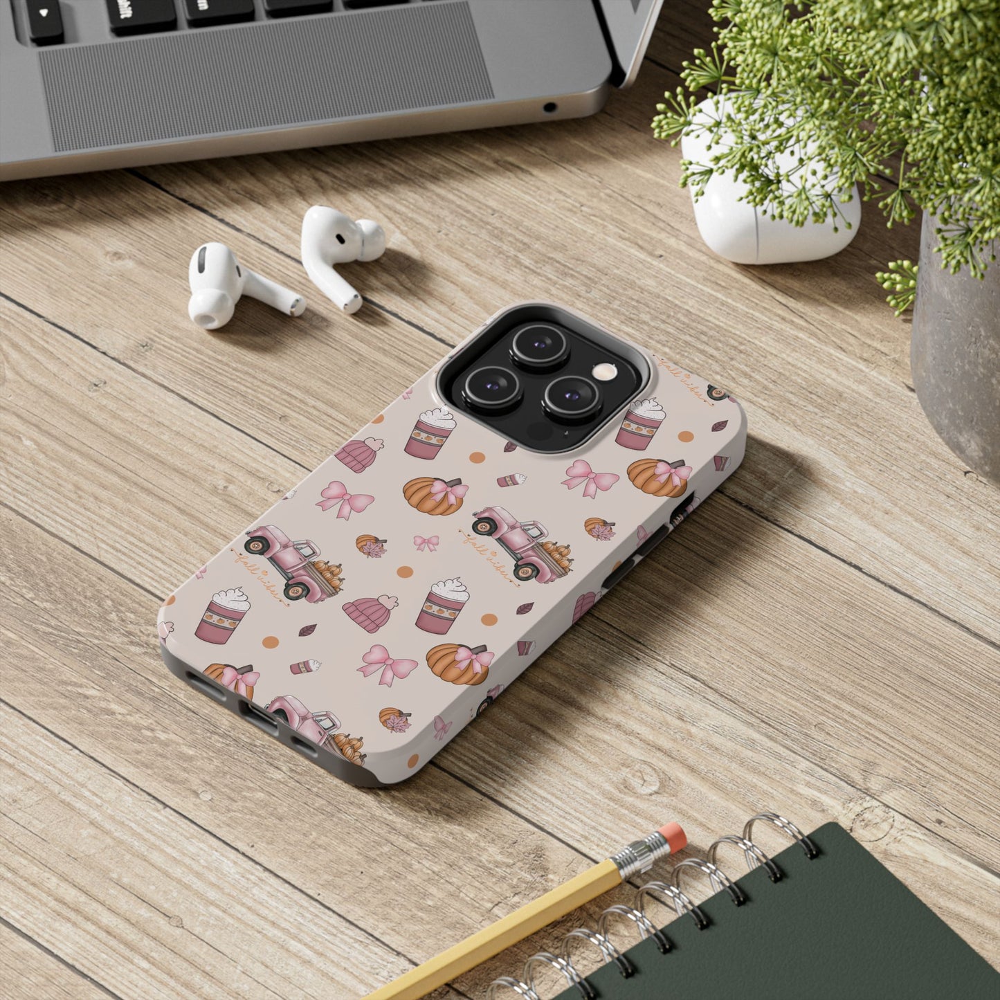 Whimsical Fall Phone Cases, Cute Phone Covers, Autumn Accessories, Gift for Her, Seasonal Phone Case l