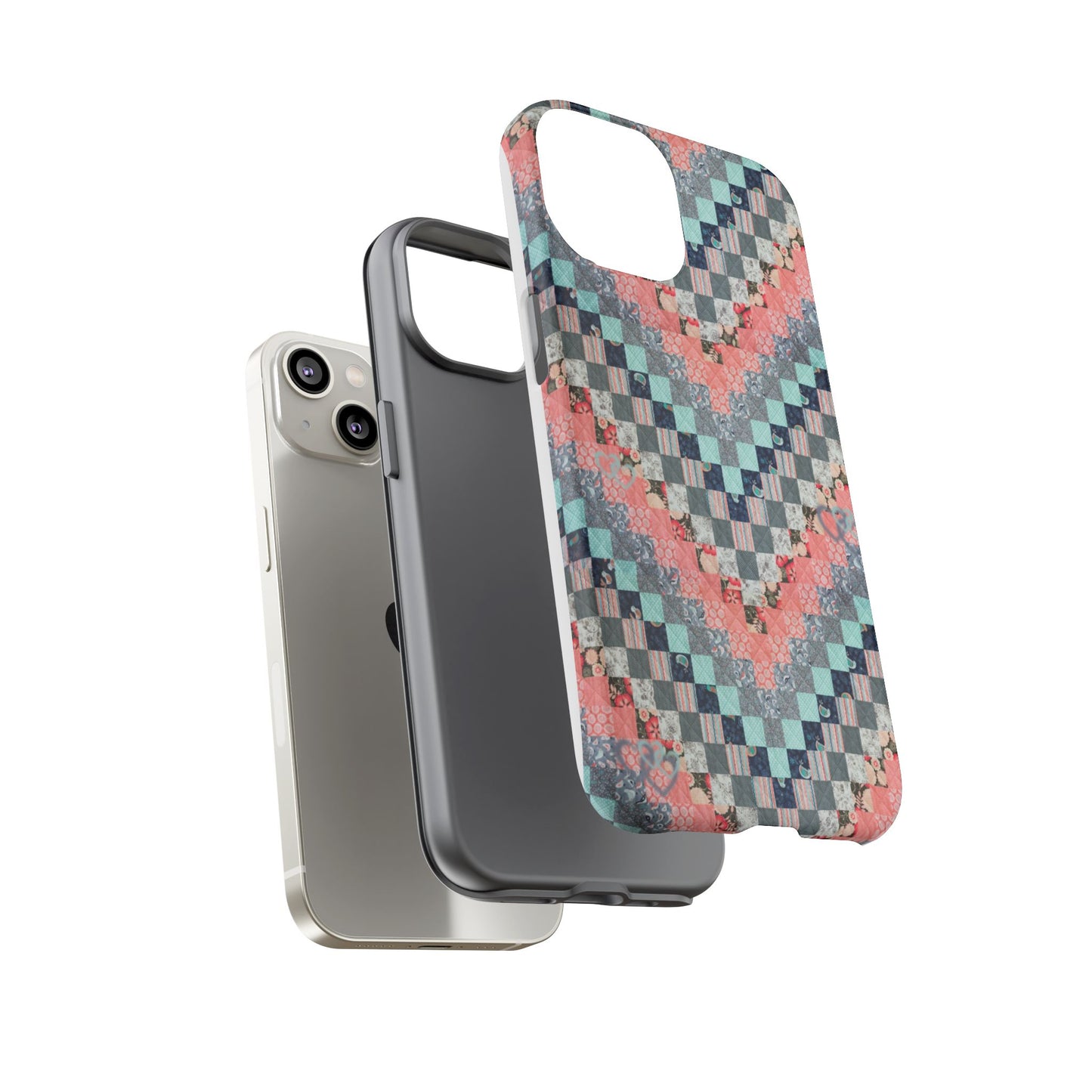 Phone Case - Quilt Pattern Tough Cases