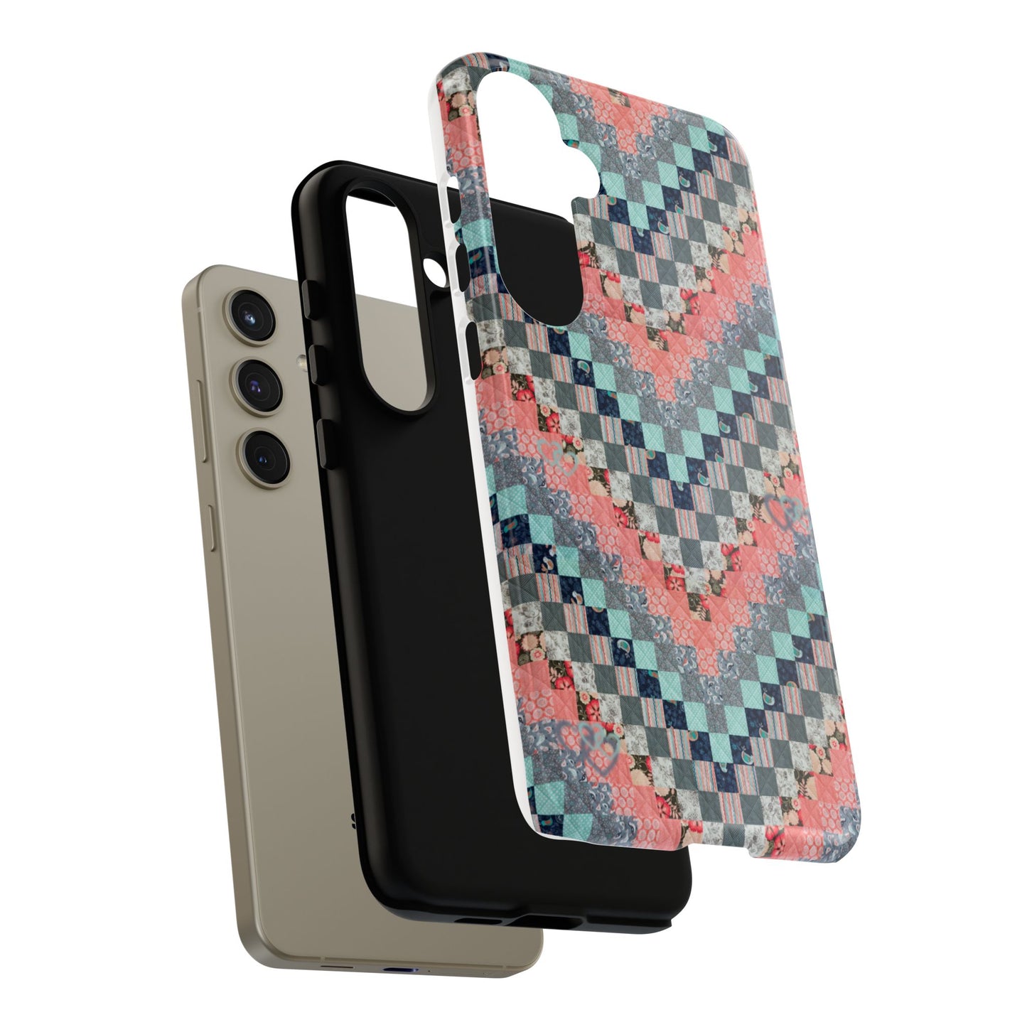 Phone Case - Quilt Pattern Tough Cases