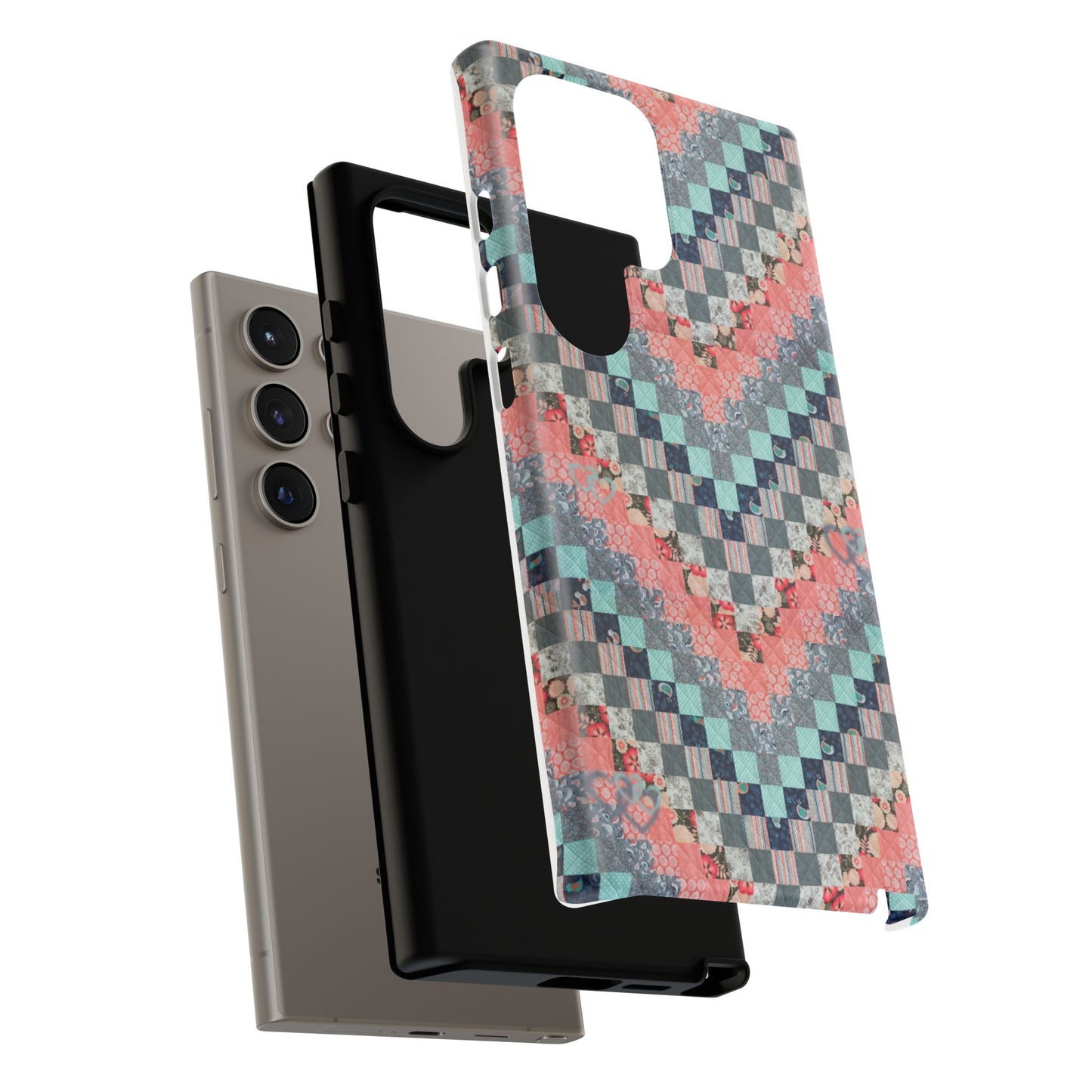 Phone Case - Quilt Pattern Tough Cases