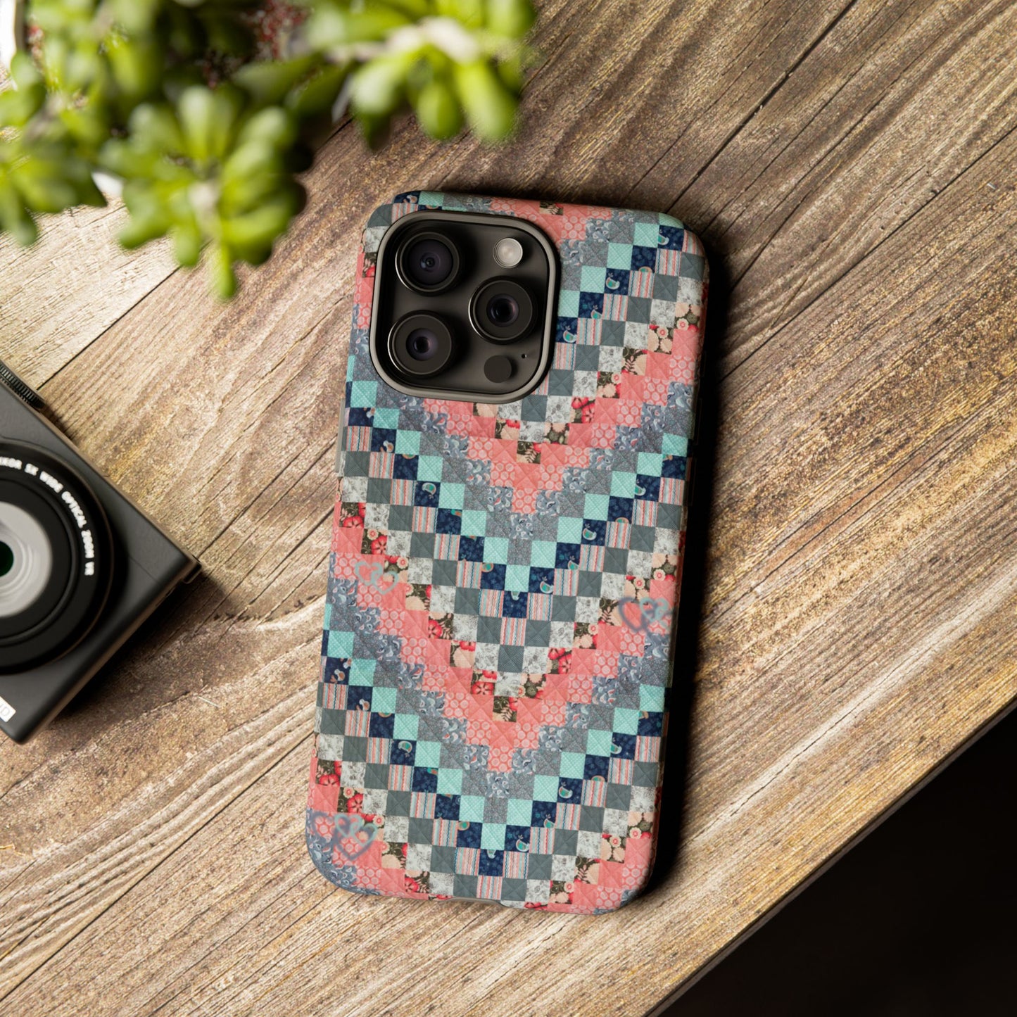Phone Case - Quilt Pattern Tough Cases