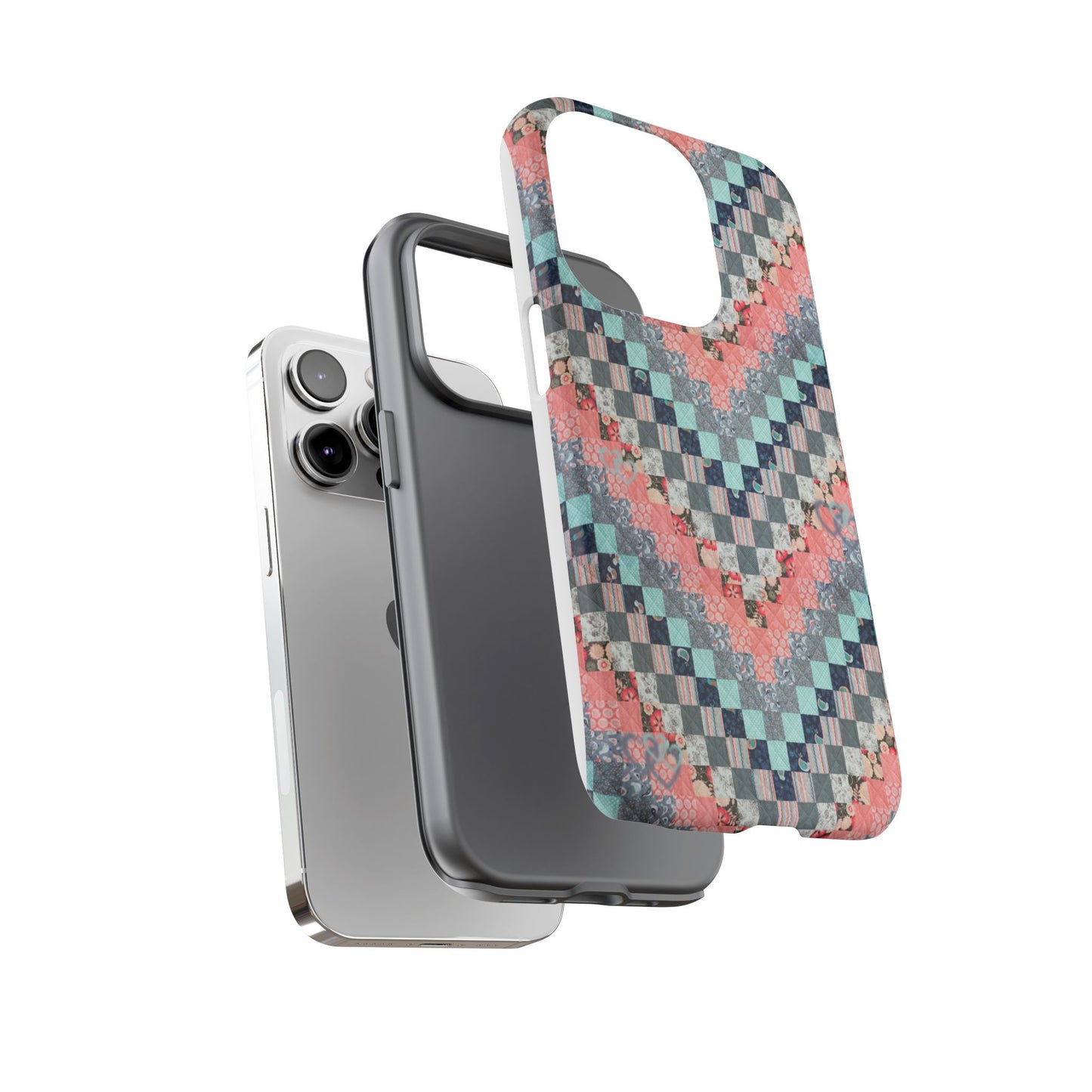 Phone Case - Quilt Pattern Tough Cases