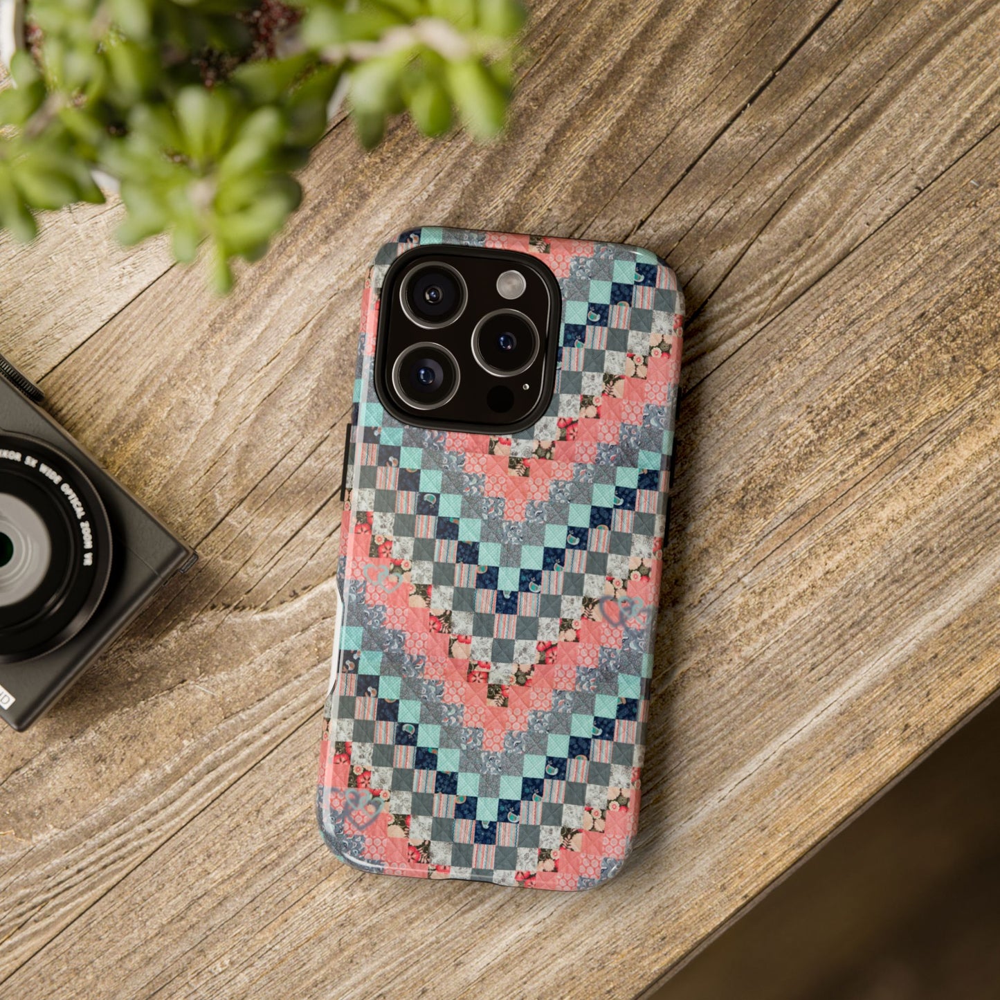 Phone Case - Quilt Pattern Tough Cases