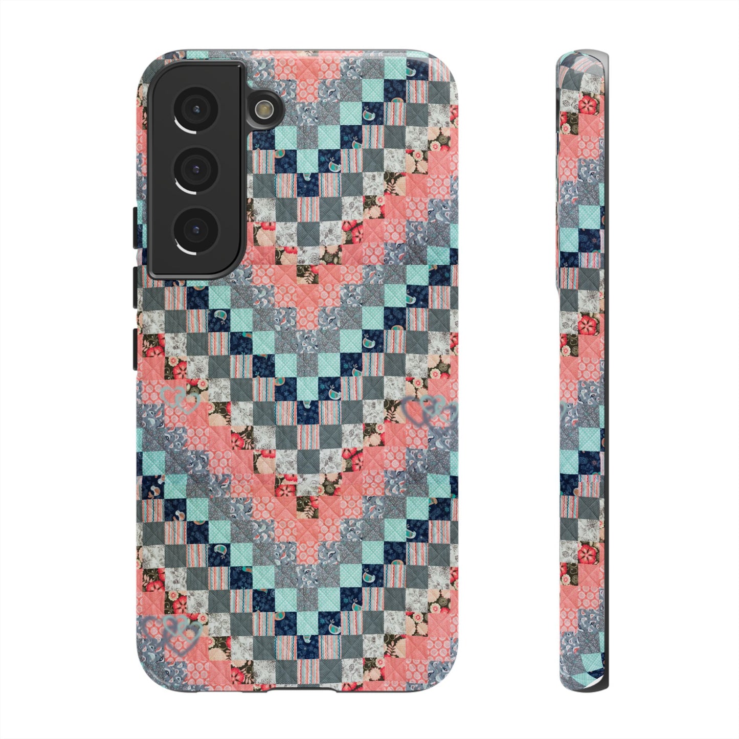 Phone Case - Quilt Pattern Tough Cases