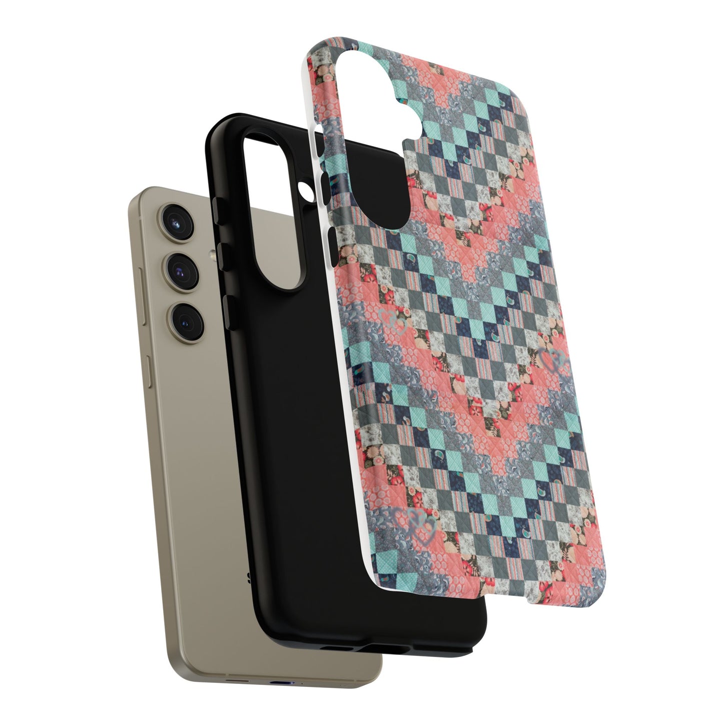 Phone Case - Quilt Pattern Tough Cases