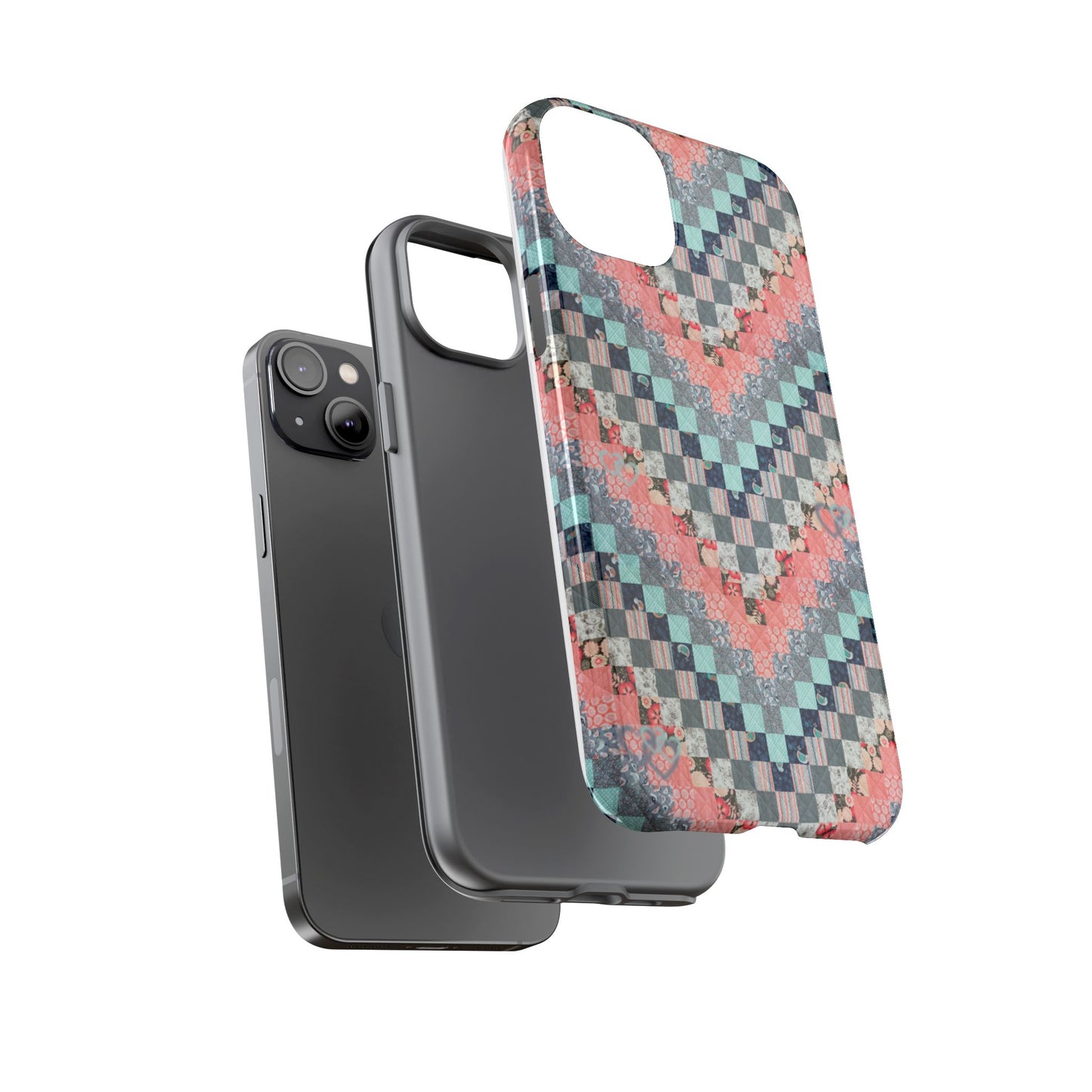 Phone Case - Quilt Pattern Tough Cases