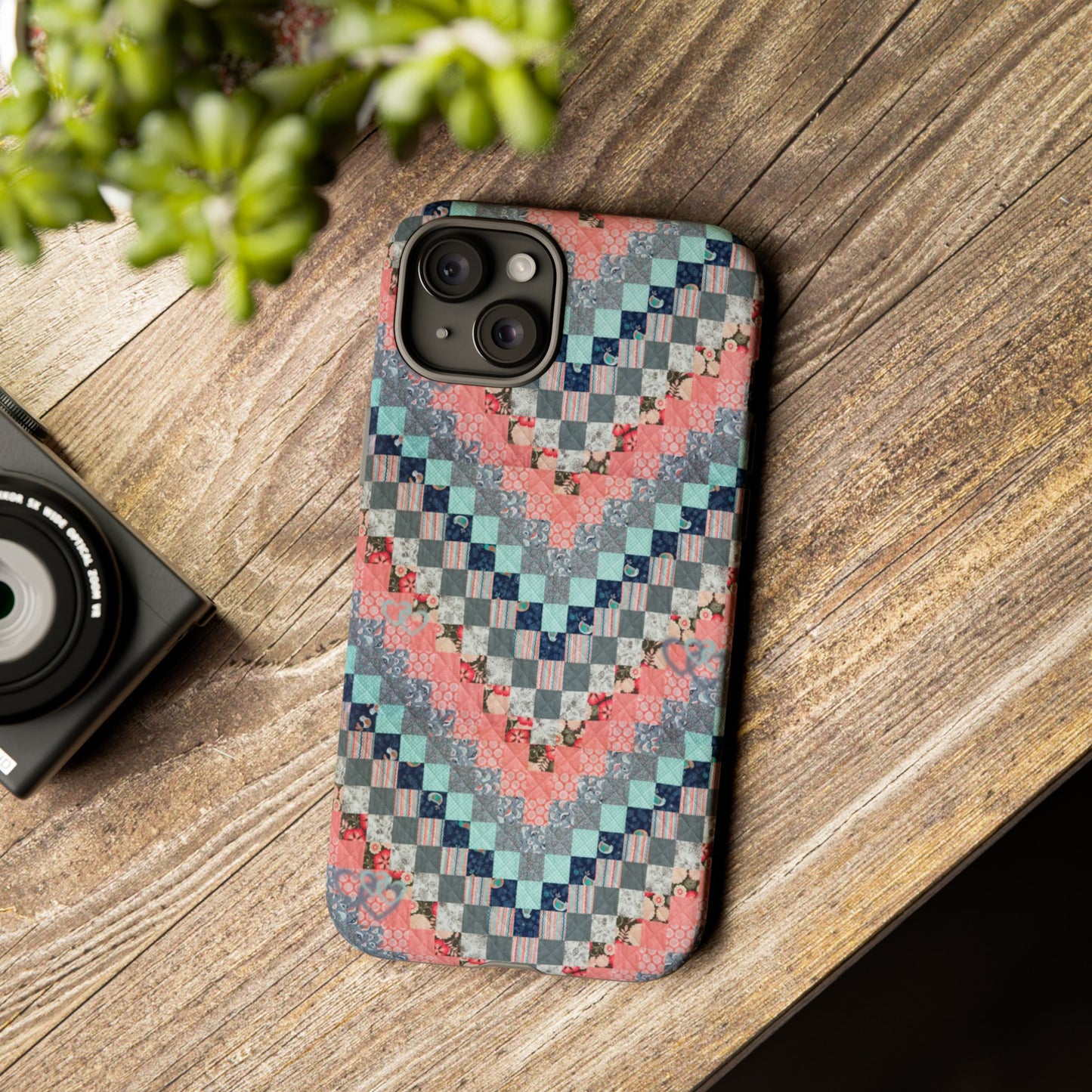 Phone Case - Quilt Pattern Tough Cases
