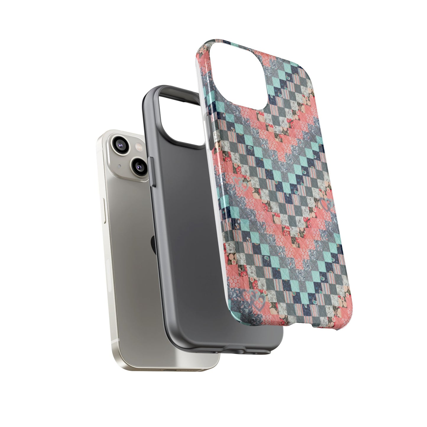 Phone Case - Quilt Pattern Tough Cases