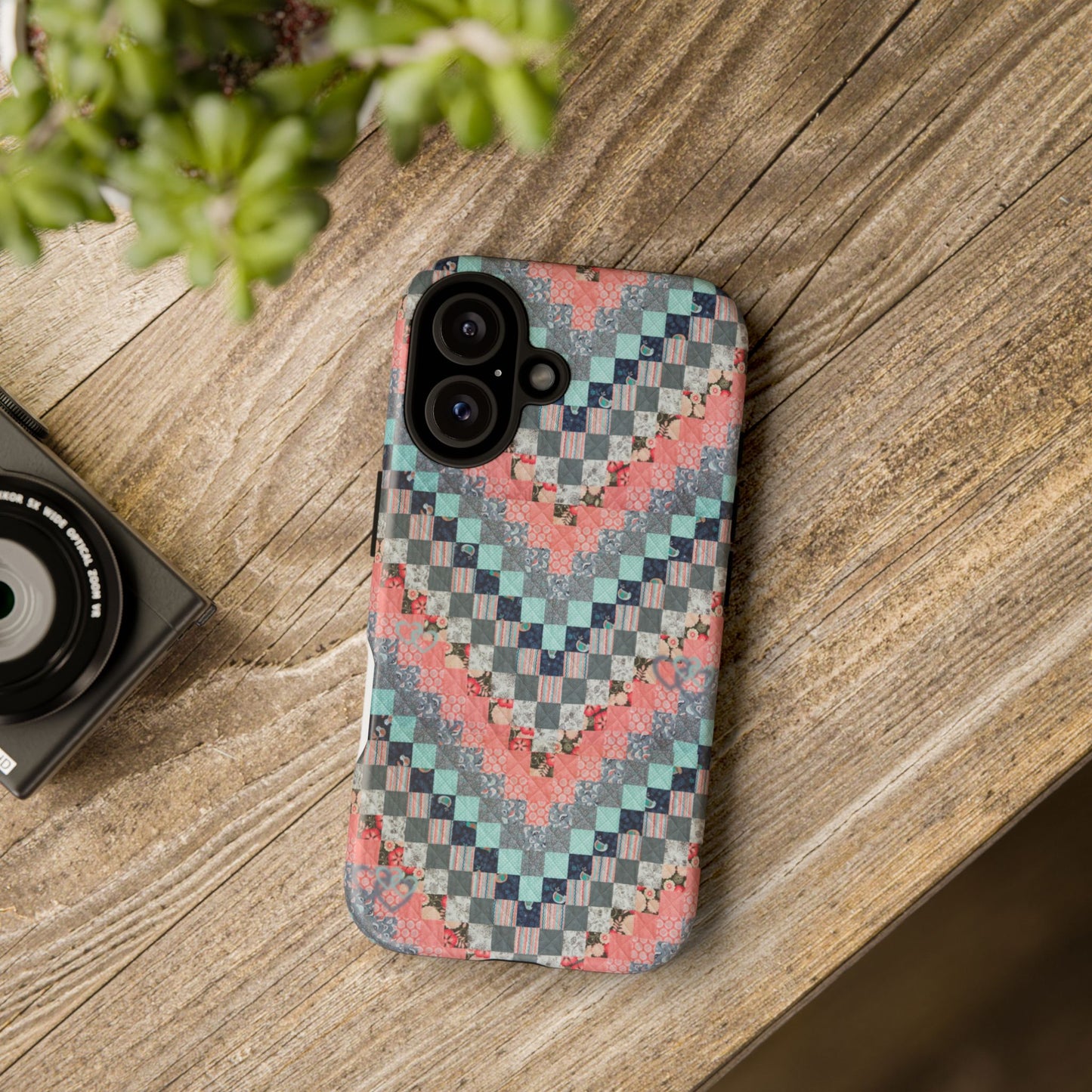 Phone Case - Quilt Pattern Tough Cases