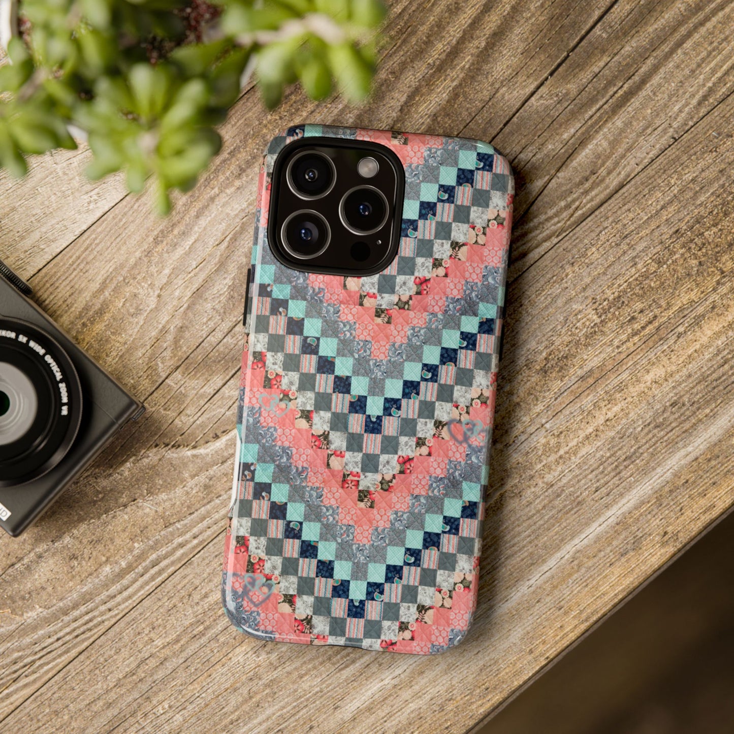 Phone Case - Quilt Pattern Tough Cases