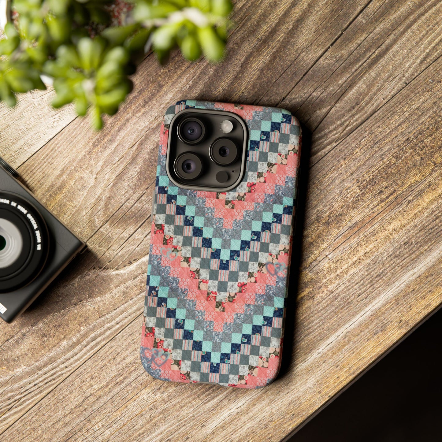 Phone Case - Quilt Pattern Tough Cases