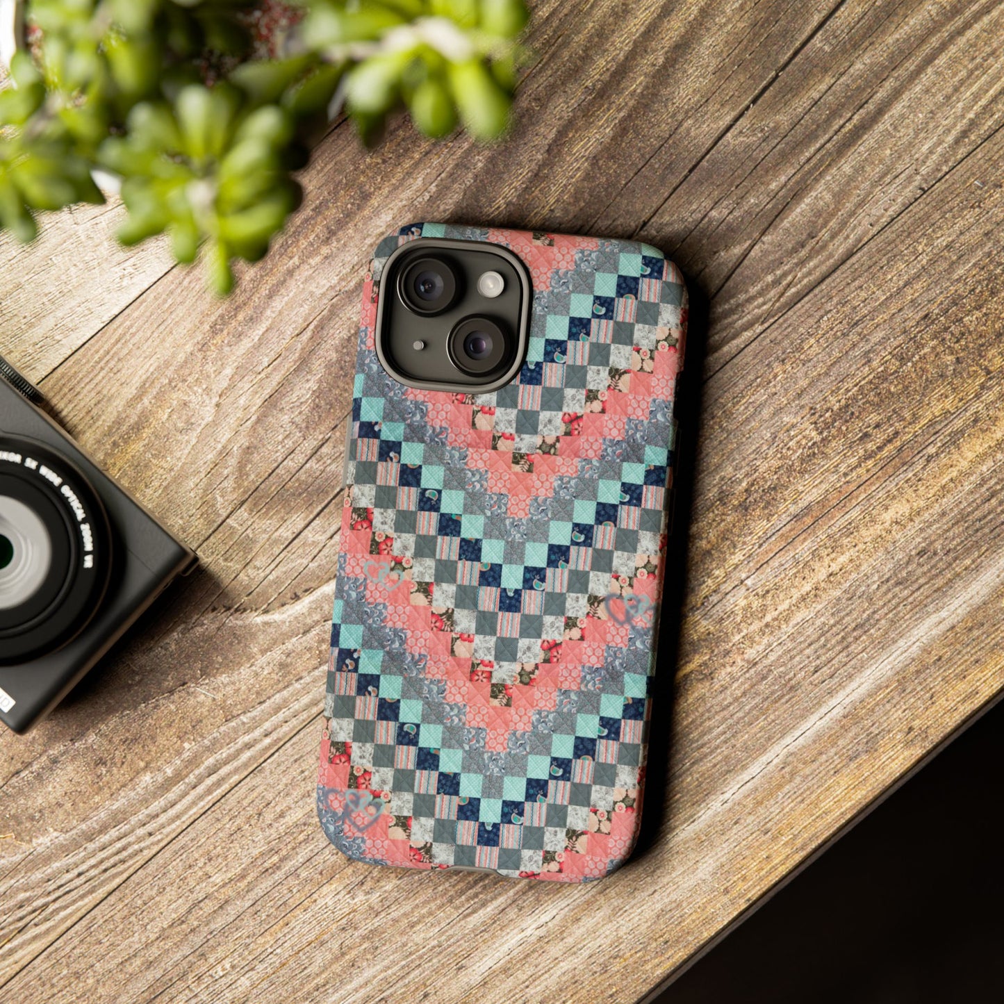 Phone Case - Quilt Pattern Tough Cases