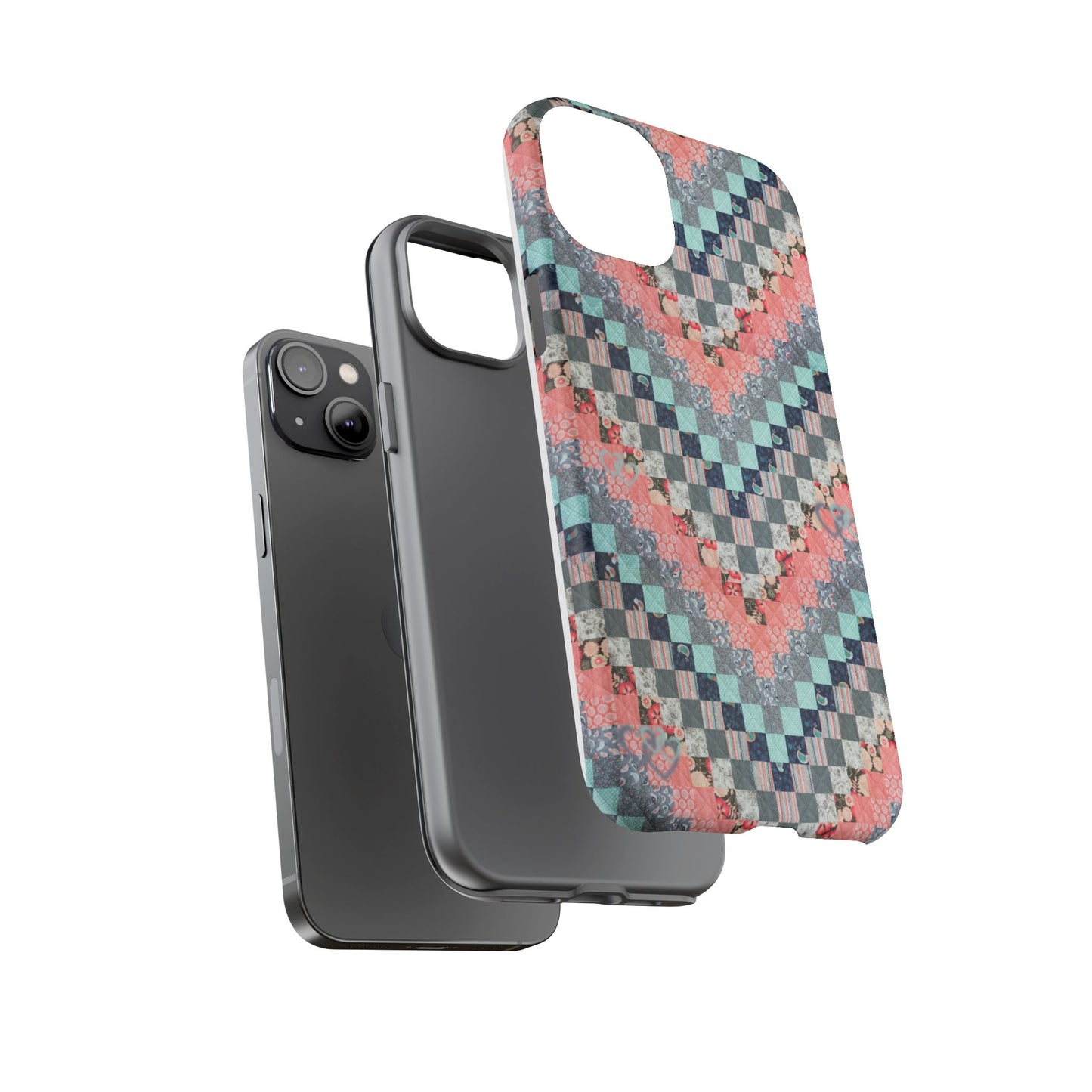 Phone Case - Quilt Pattern Tough Cases