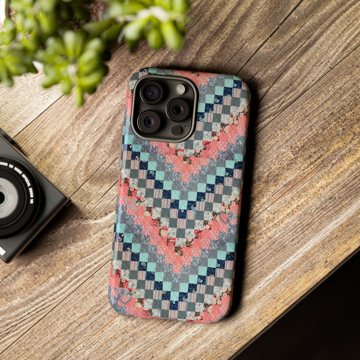 Phone Case - Quilt Pattern Tough Cases