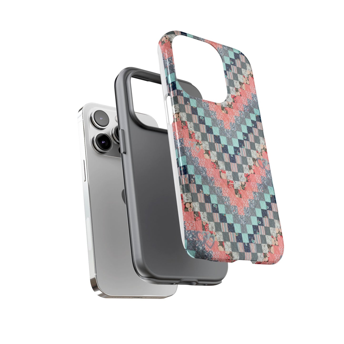 Phone Case - Quilt Pattern Tough Cases