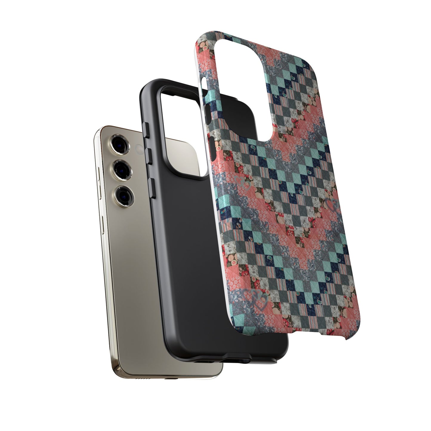 Phone Case - Quilt Pattern Tough Cases