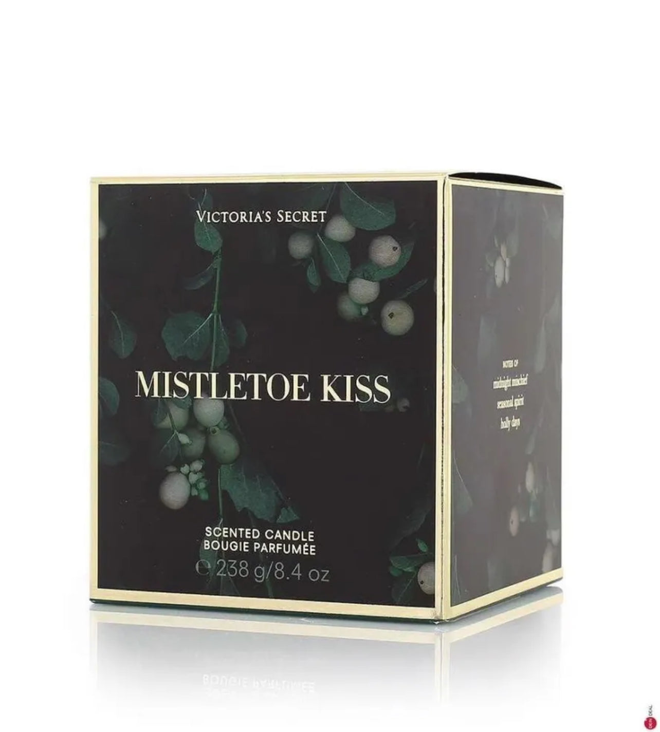 Victorias Secret Mistletoe Kiss Single Wick Fragrance Candle New in Box