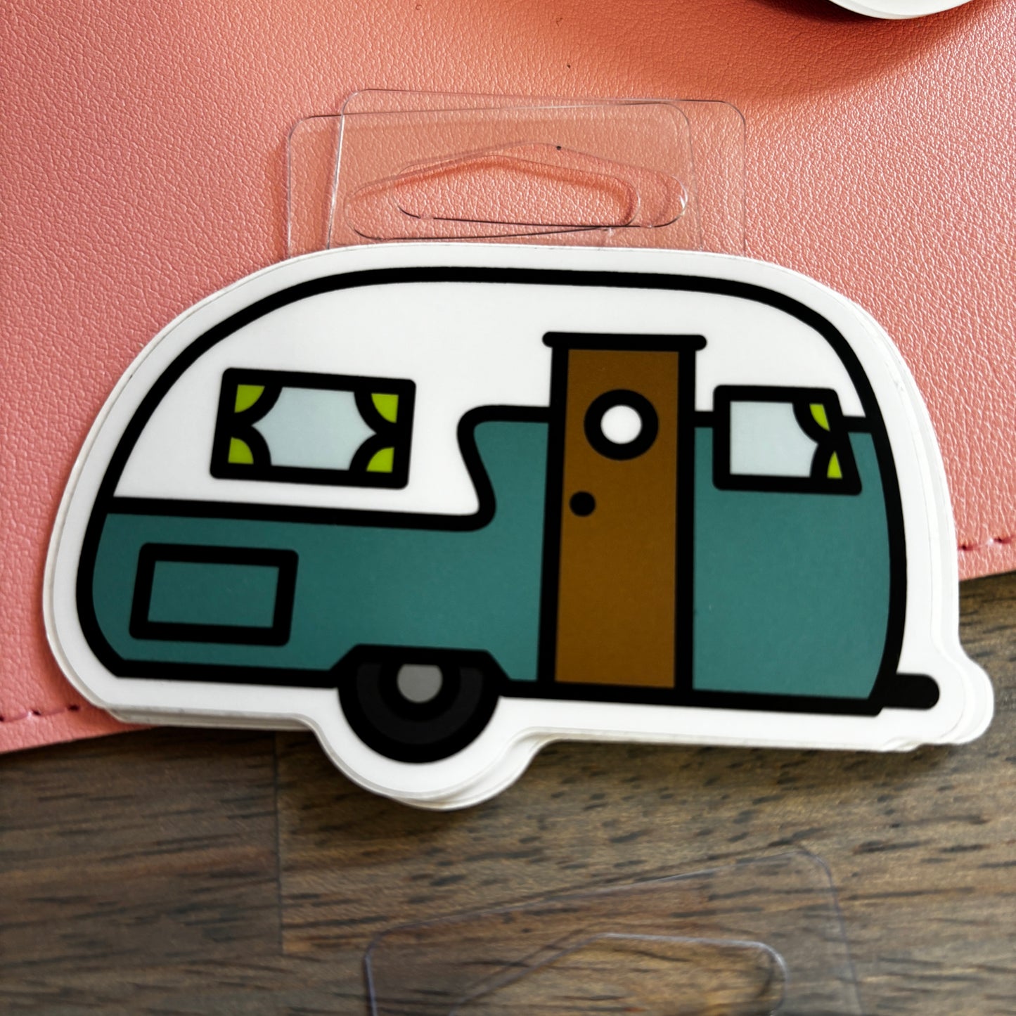 Camper Sticker - Green