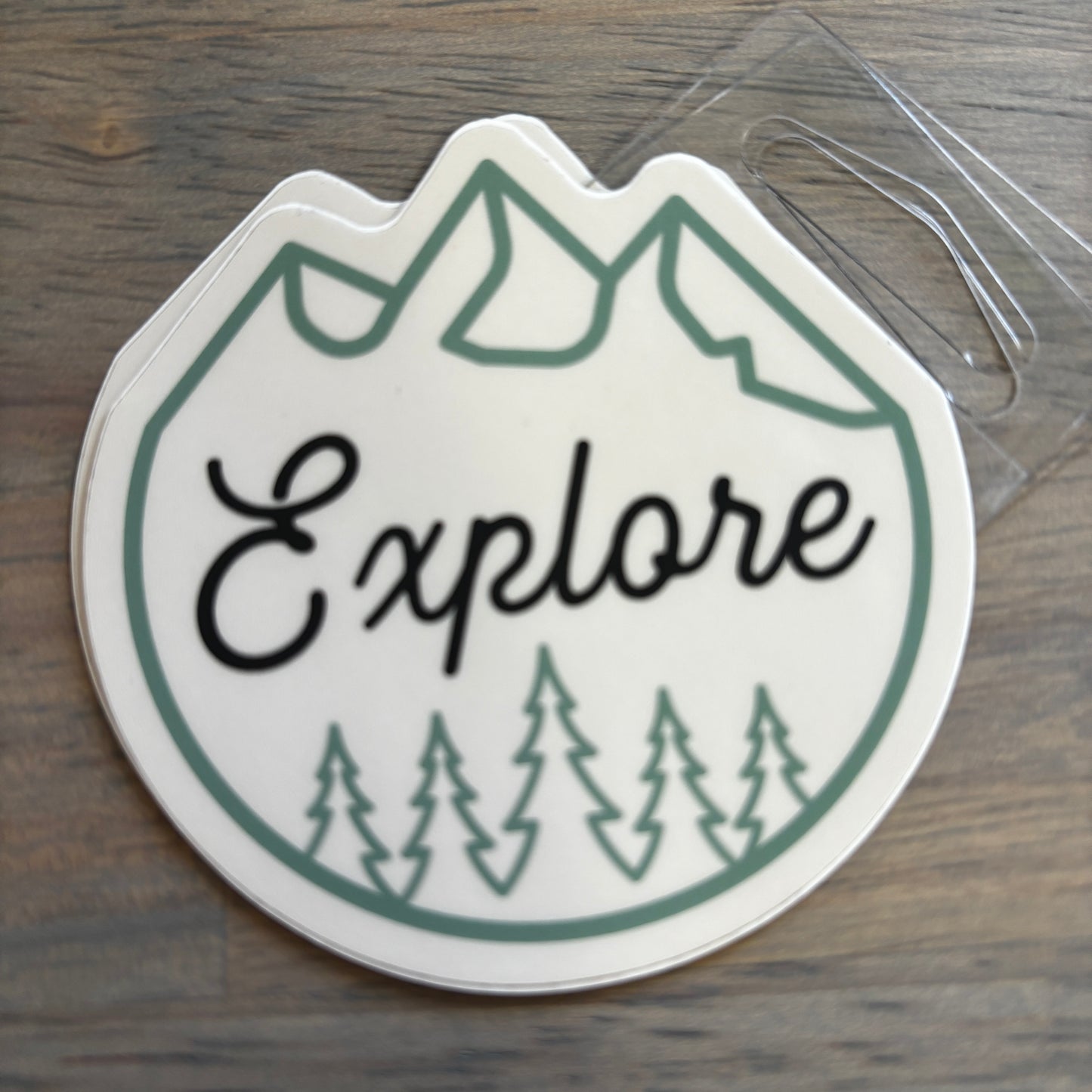 Explore Sticker
