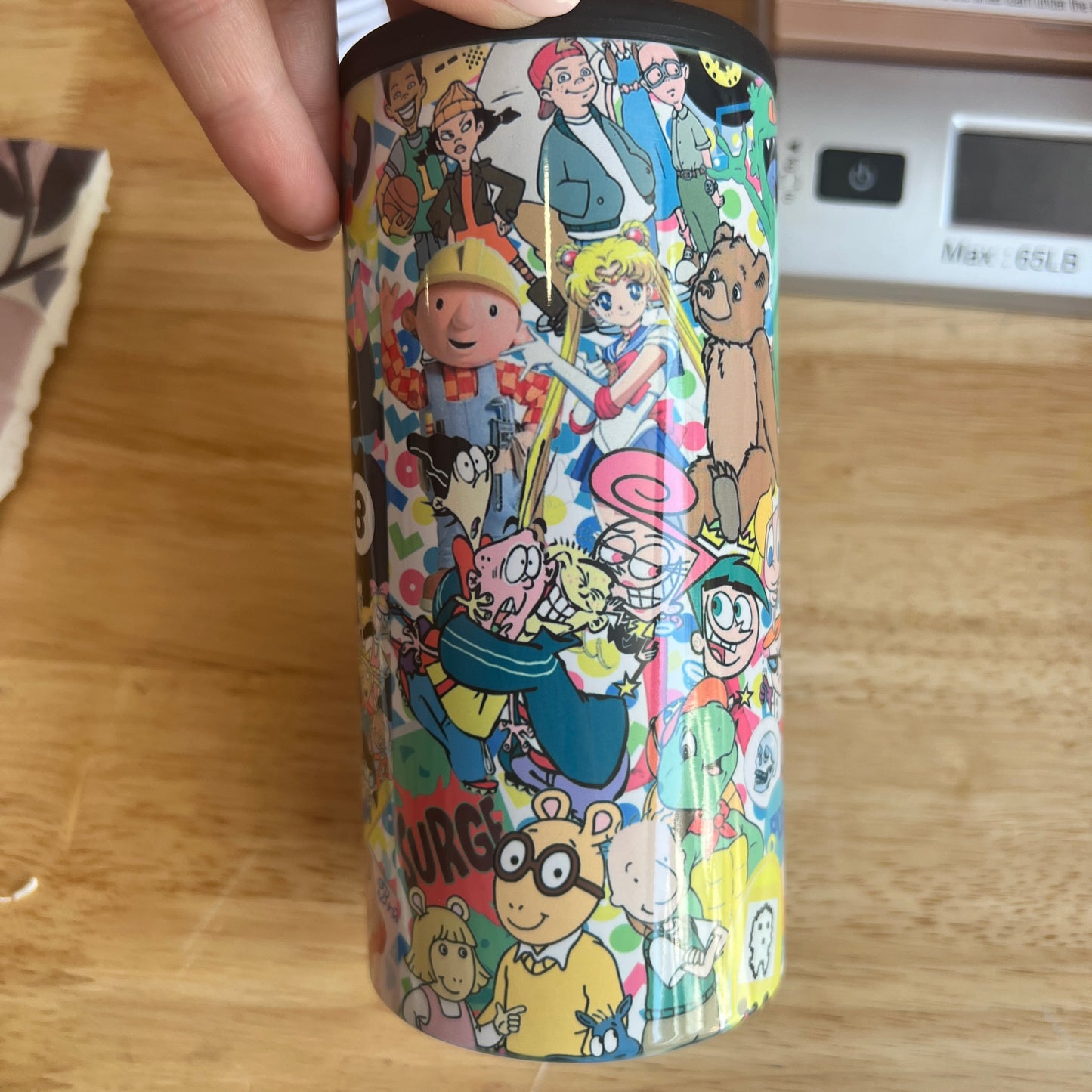 Love the 90's 12oz Hard Can Cooler Tumbler