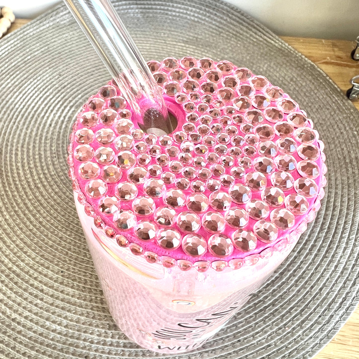 Can't Have A Rainbow Without A Little Rain Snowglobe Tumbler Glass