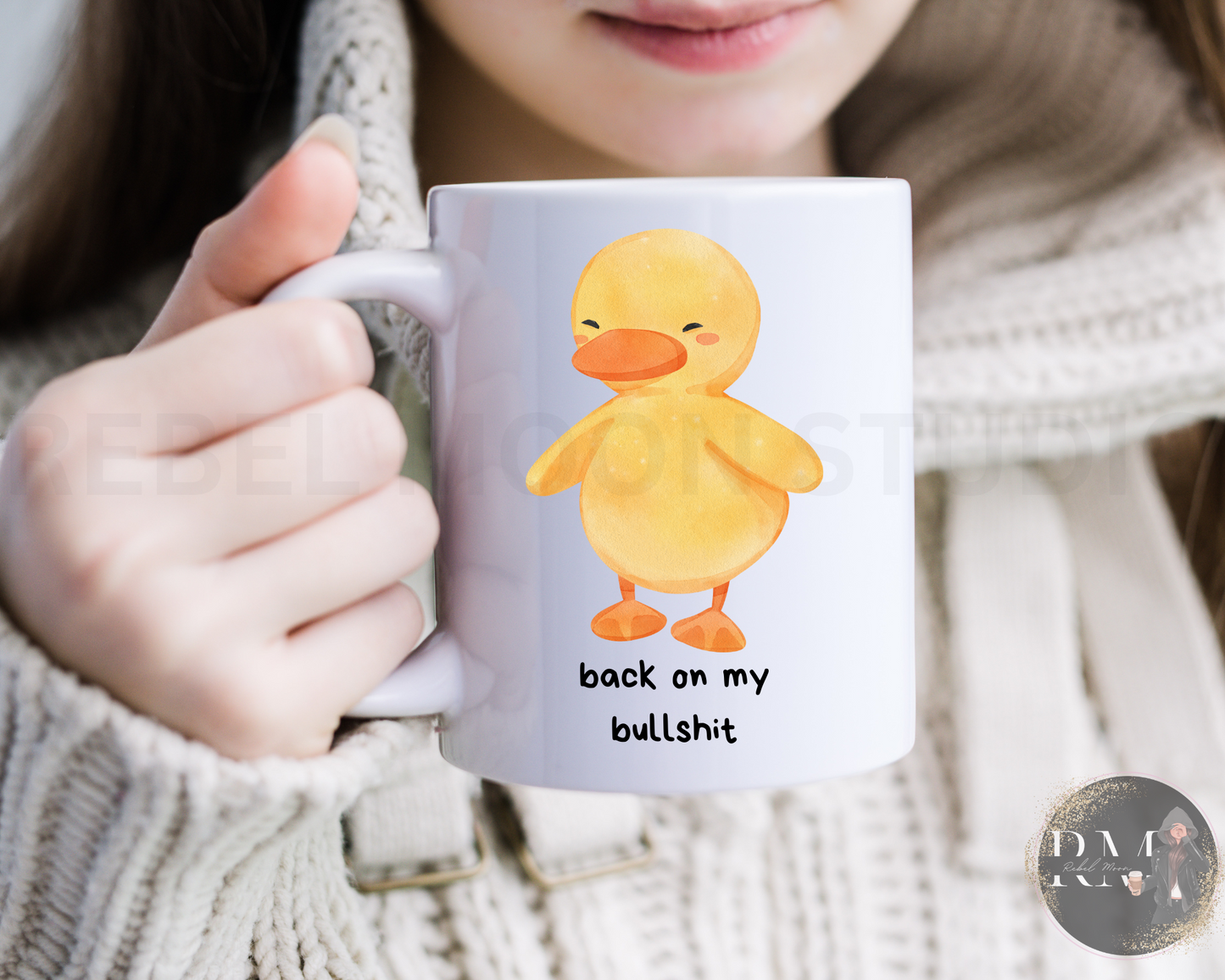 Back on my BS Duck Coffee Mug