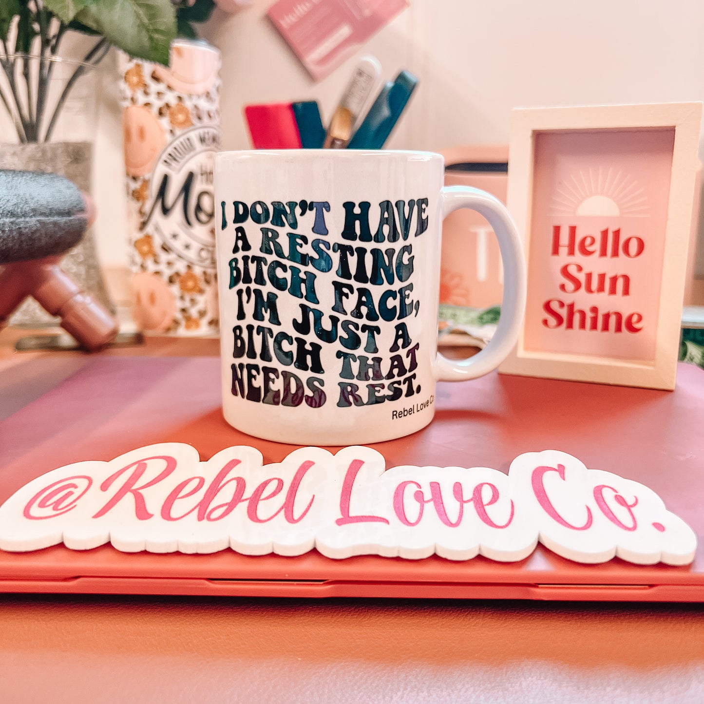 Resting B Face Coffee Mug 11oz