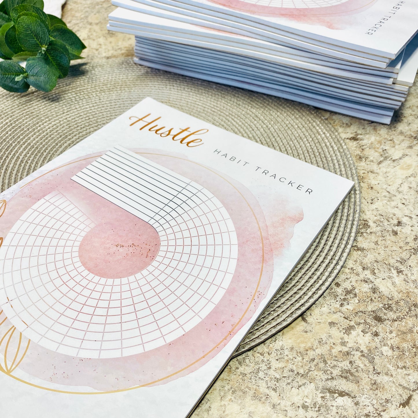 Hustle Habit Tracker Notepad