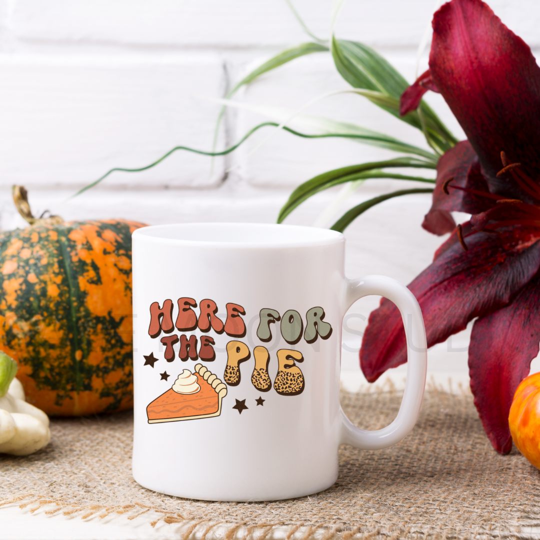Here For The Pie Coffee Mug