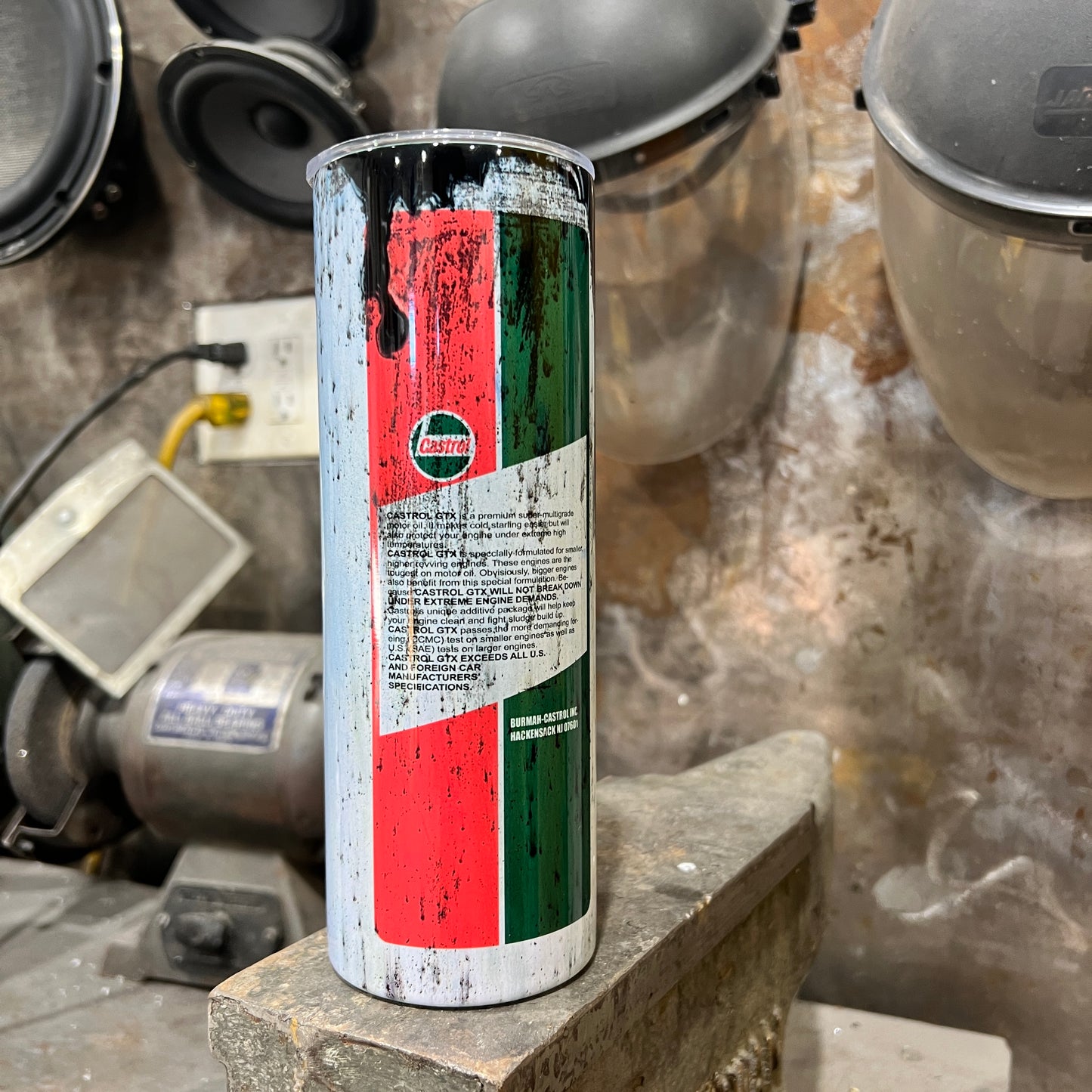 Motor Oil Drink Tumbler