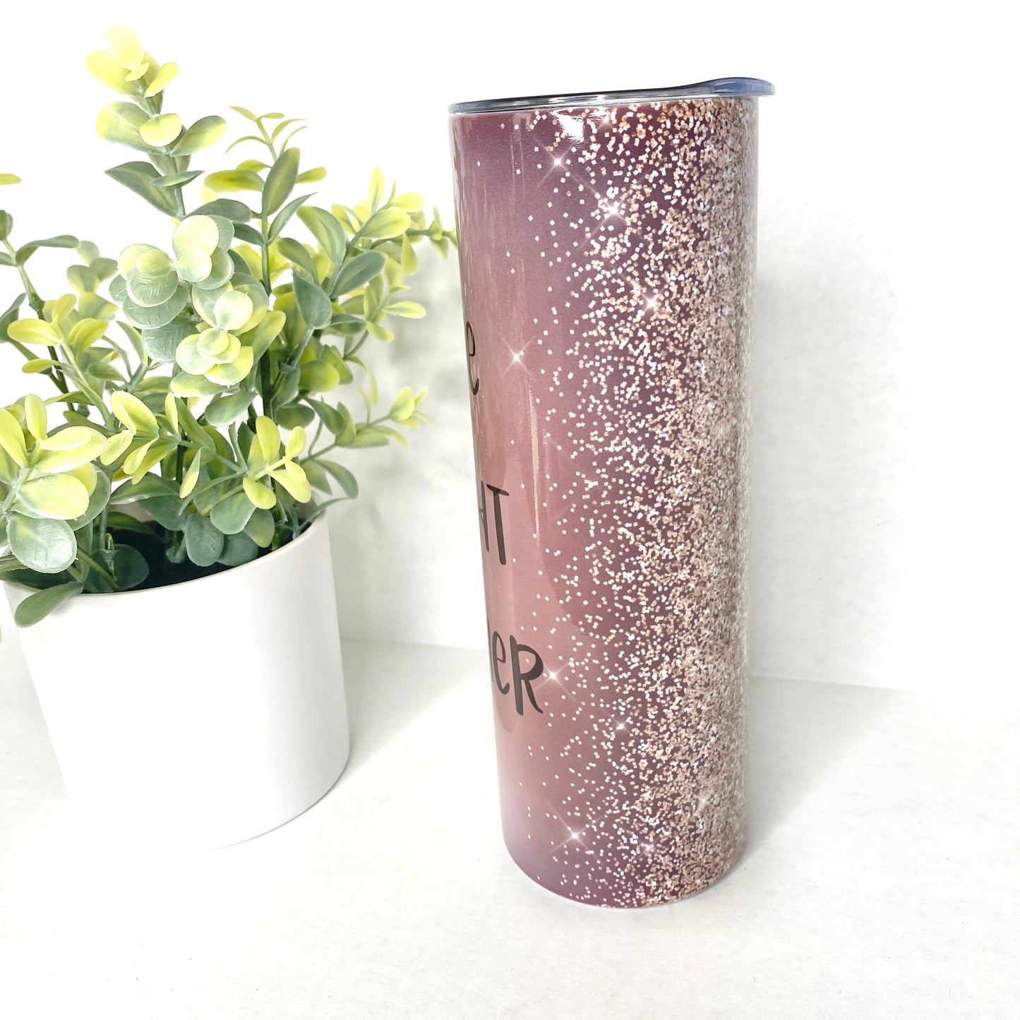 Late Night Posher 20 oz Stainless Steel Tumbler with Straw