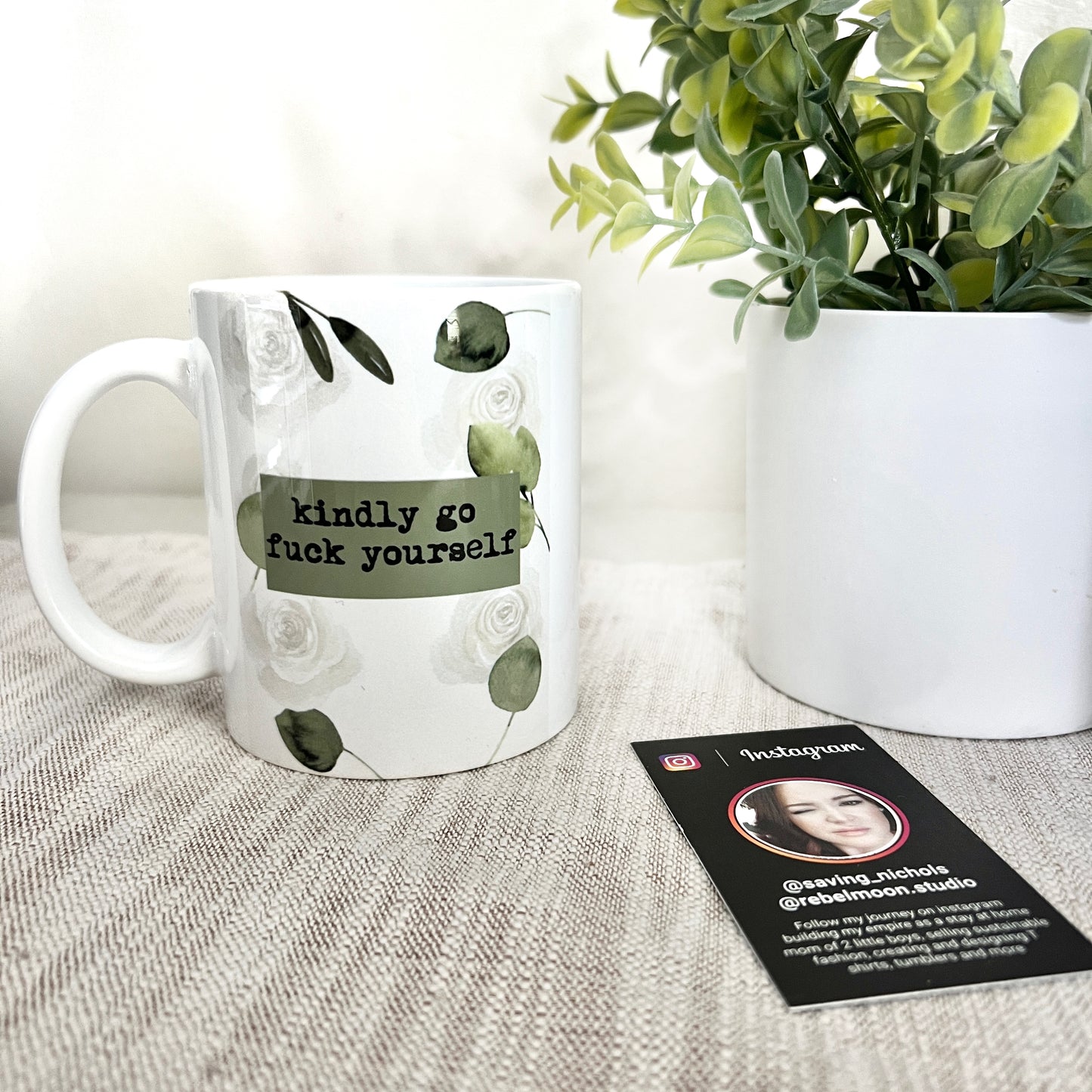 Kindly go F yourself Coffee Mug