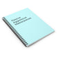 Passive Aggressive Masterpieces Spiral Notebook | Cute Journal for Writers, Daily Planner, Gift for Friends, Office Supplies, Funny [...]