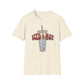 Iced Coffee Lover T-Shirt, Casual Tee for Summer Vibes, Gift for Coffee Enthusiasts, Birthday, Everyday Wear, Unisex Softstyle Tee