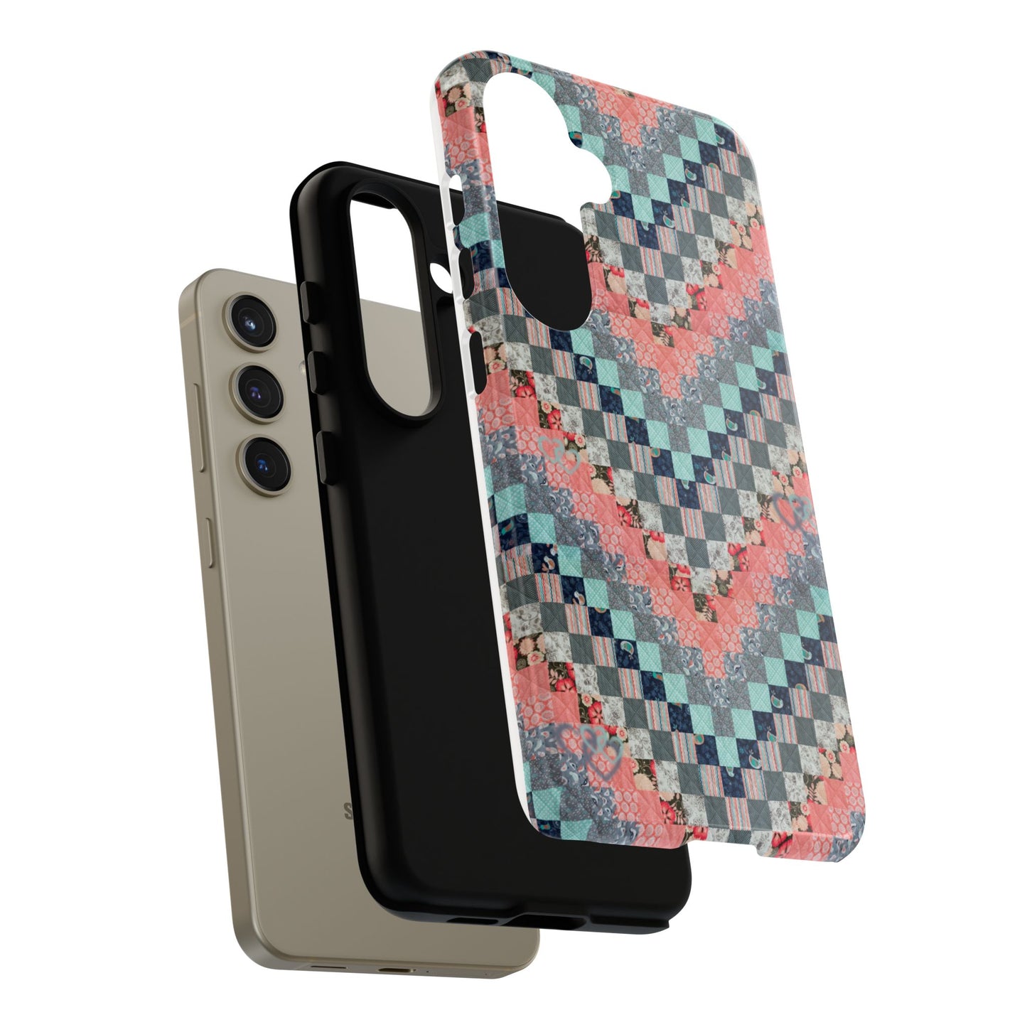 Phone Case - Quilt Pattern Tough Cases