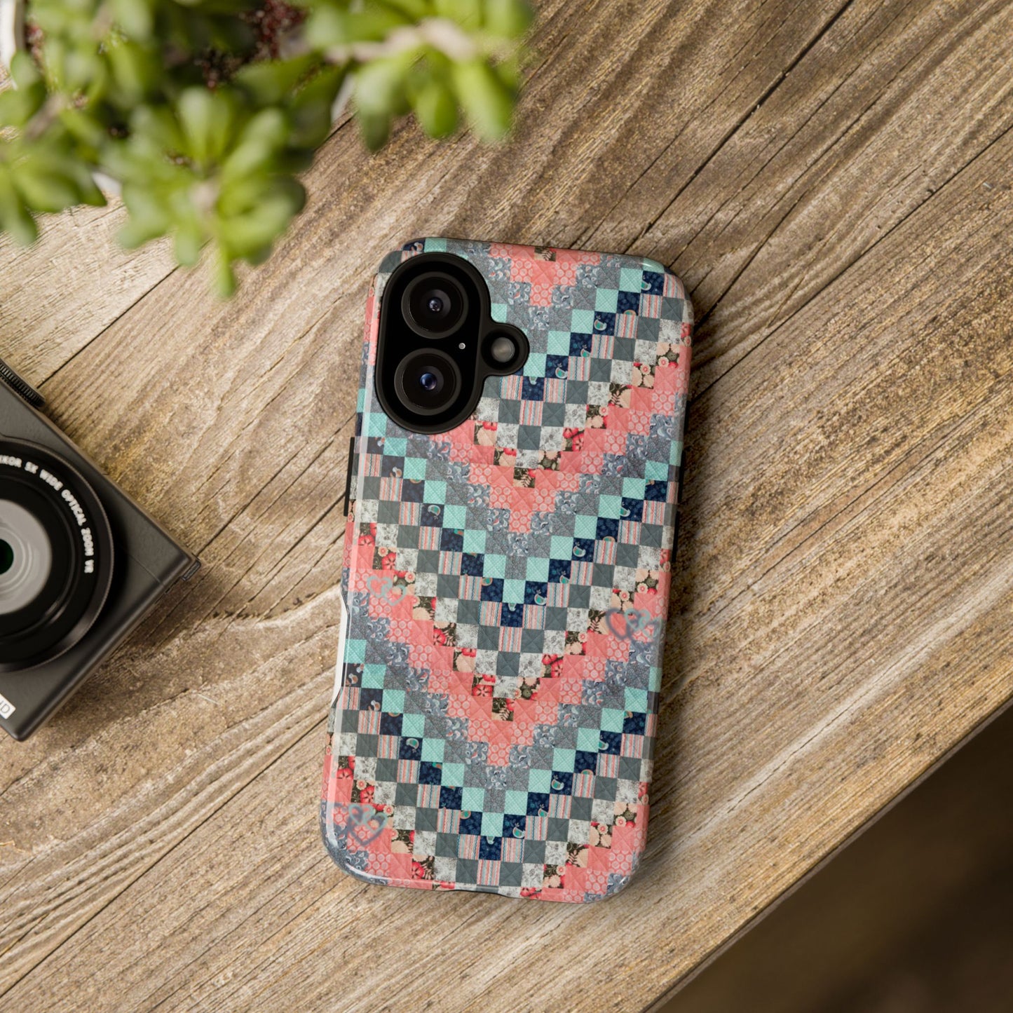 Phone Case - Quilt Pattern Tough Cases