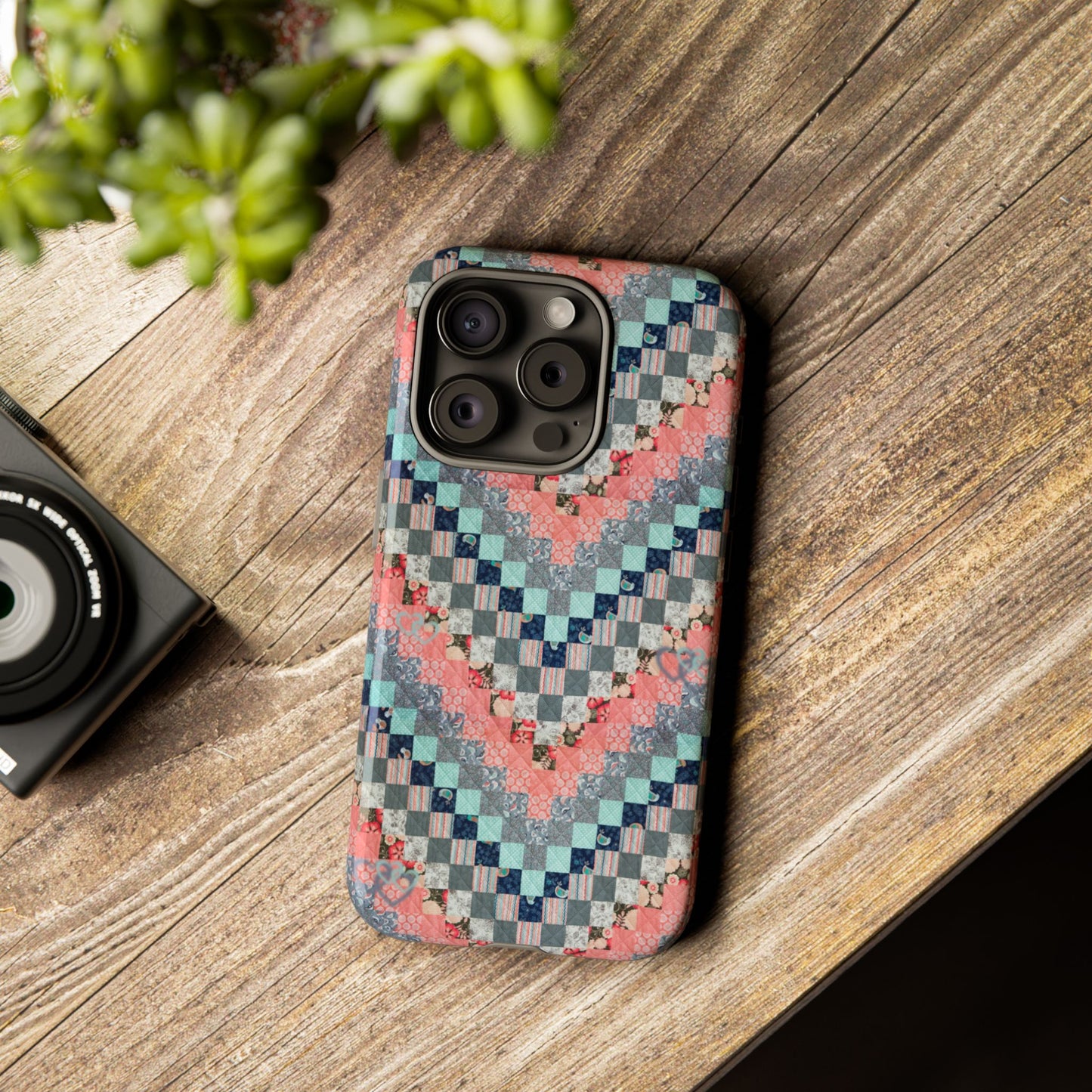 Phone Case - Quilt Pattern Tough Cases
