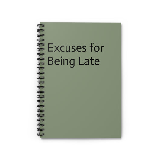 Spiral Notebook - Ruled Line