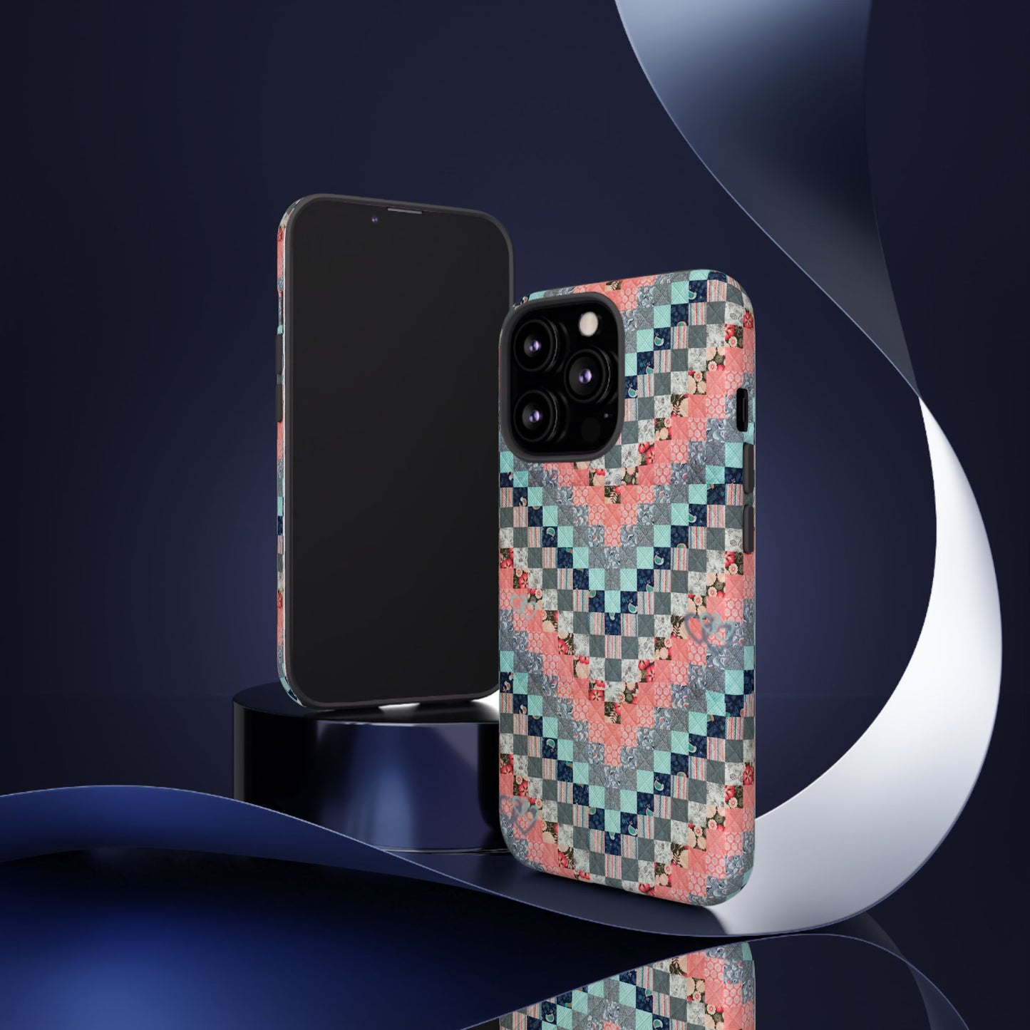 Phone Case - Quilt Pattern Tough Cases