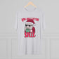 Funny Santa Shirt — "You Ain't Gettin' Shit" Christmas Tee, Hand Drawn Design