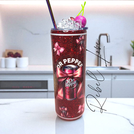 Dr. P Glitter Tumbler 20oz