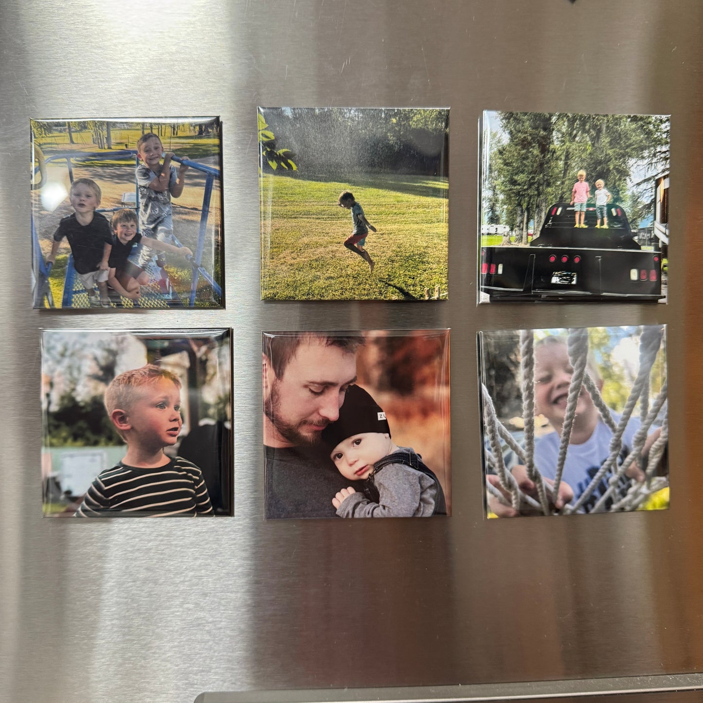 2.5" x 2.5" Custom Photo Magnets