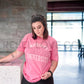 Anxiety University Pink Short Sleeve T Shirt