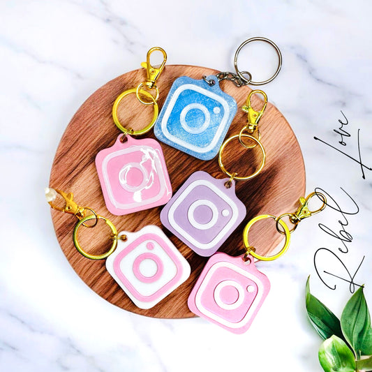 Instagram NFC Smart Keychain Business Card