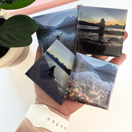 2.5" x 2.5" Custom Photo Magnets