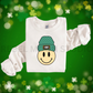 Lucky Smiley Beanie St Patricks Day Shirt