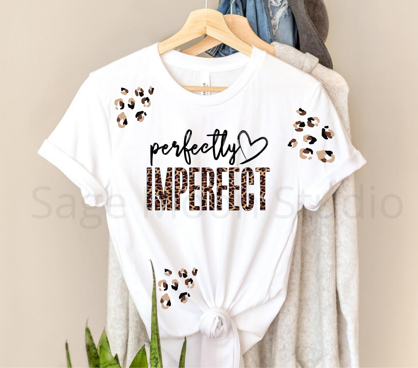 Perfectly Imperfect Leopard Print Tee