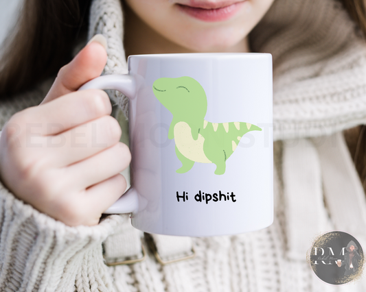 Hi Dip Dino Coffee Mug 11oz
