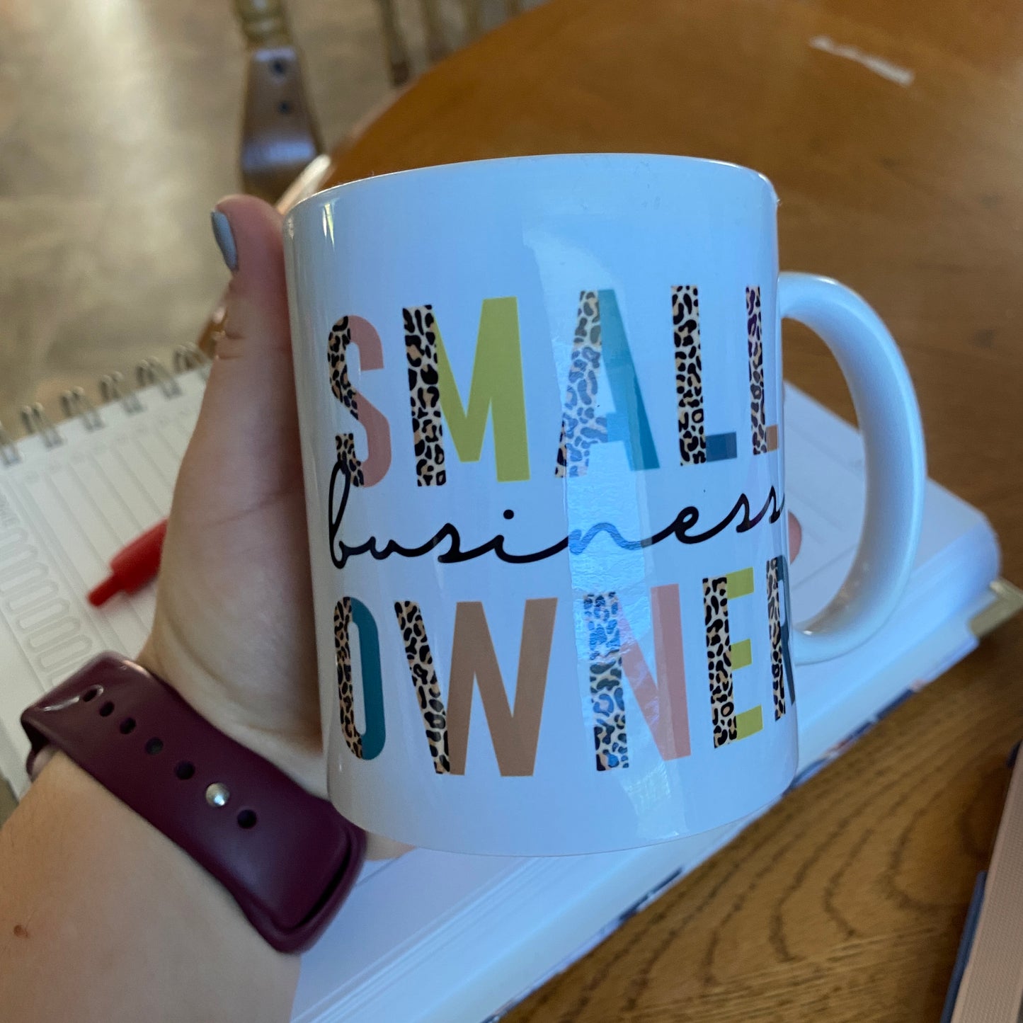 Small Business Owner Cup Coffee - OOPS ITEM
